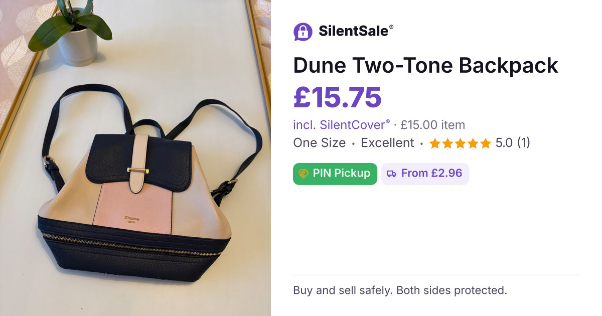 Dune Two-Tone Backpack
