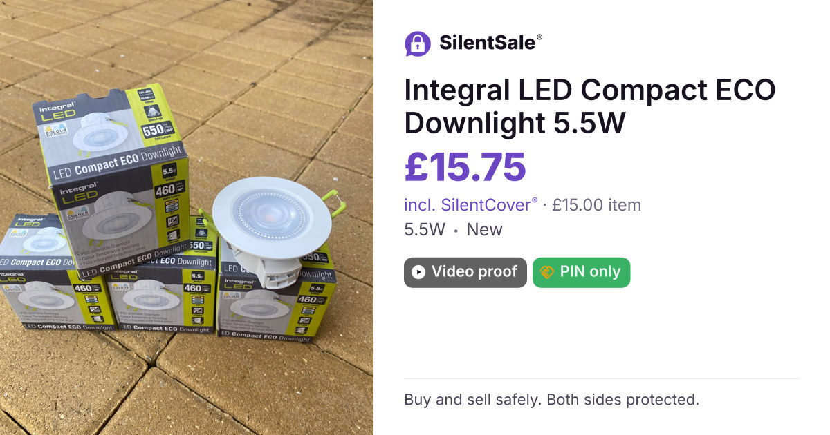 Integral LED Compact ECO Downlight 5.5W