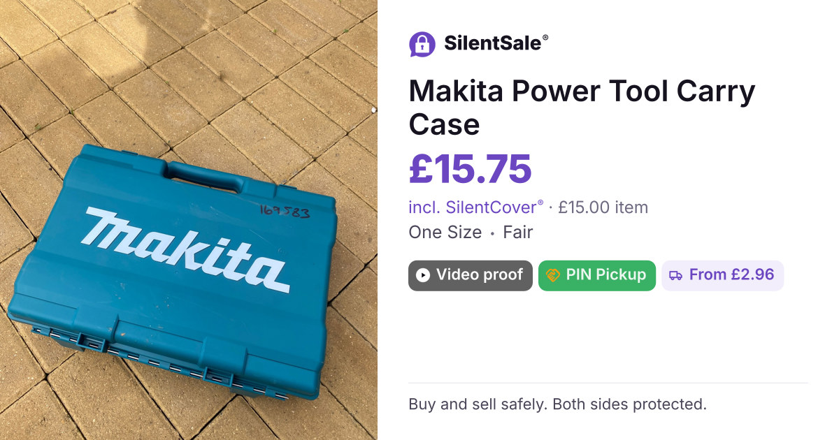 Makita Power Tool Carry Case