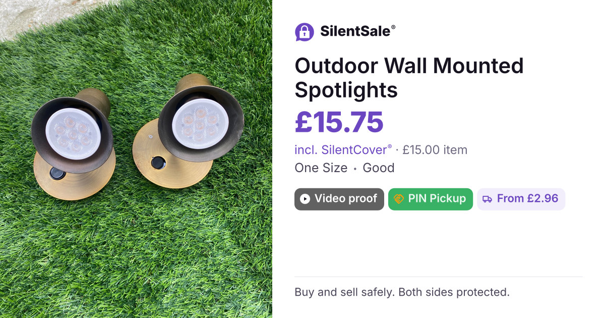 Outdoor Wall Mounted Spotlights