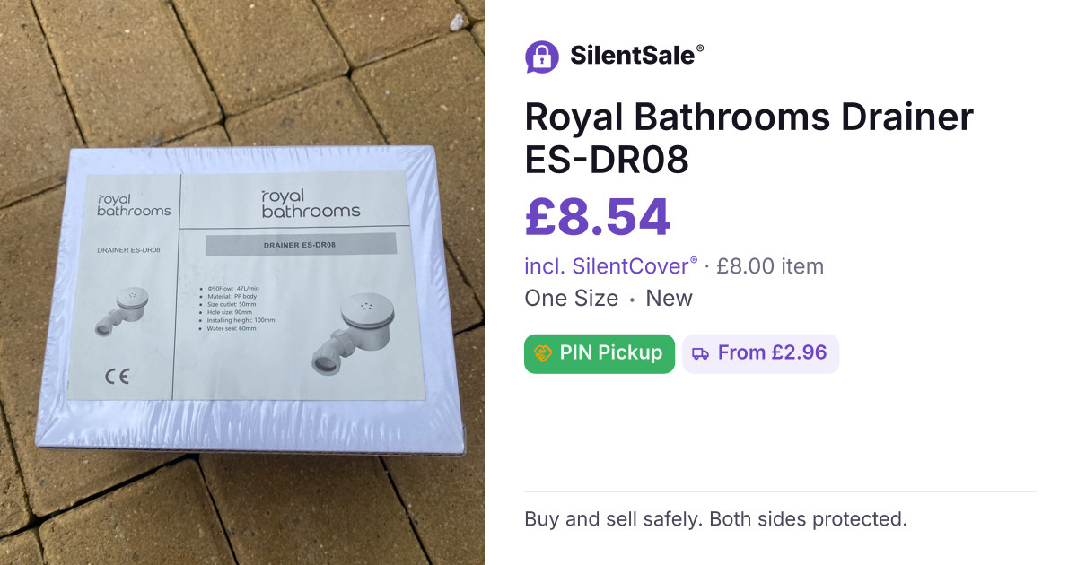 Royal Bathrooms Drainer ES-DR08