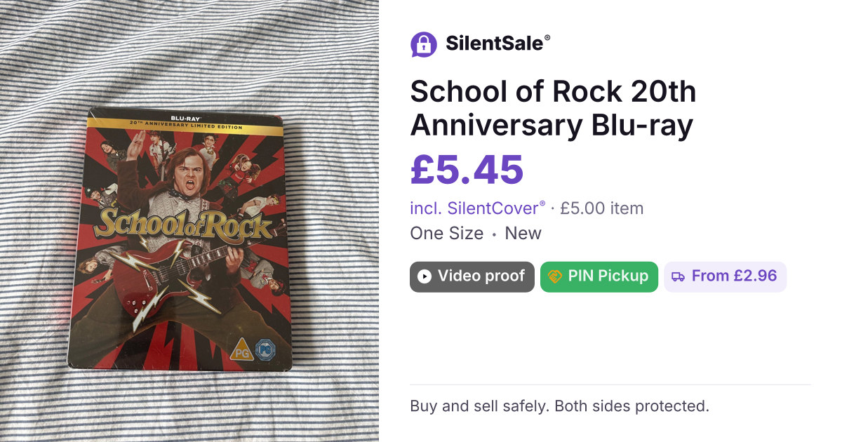 School of Rock 20th Anniversary Blu-ray