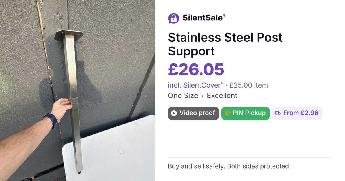 Stainless Steel Post Support