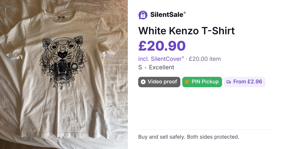 White Kenzo T-Shirt
